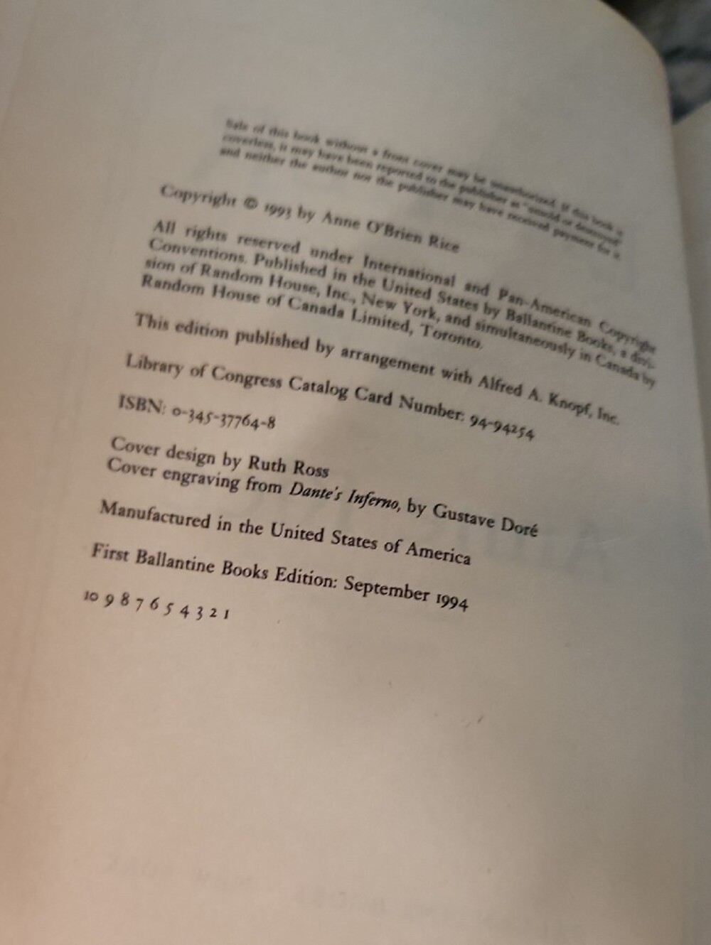 Lasher By Anne Rice - Picture 4 of 4